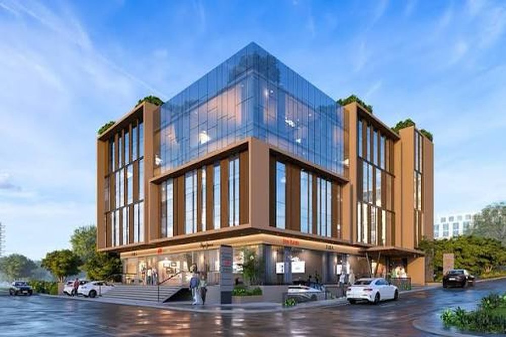 Contemporary commercial building architecture